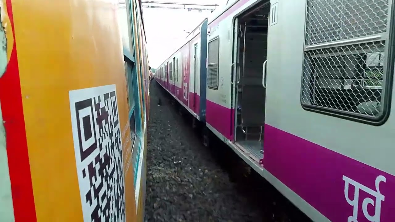 Race between two EMU Locomotives for a long time ll Howrah Bandel Main Line #race #train #locomotive
