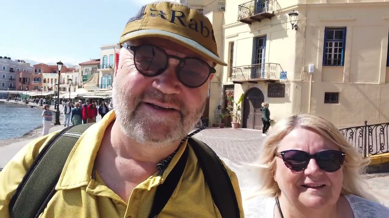 Souda Port for Chania Harbour , walk about . 07/04/25 Aegean Gems, Marella Discovery  2 (part 1)