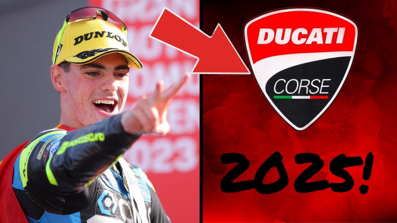 Fermin Aldeguer Moves to DUCATI for 2025!!