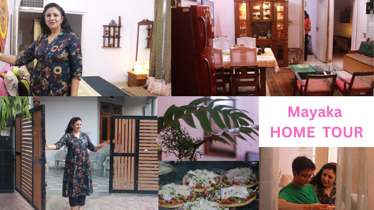 मेरे मायके का घर , Indian HOMES || HOME TOUR , Recipes & FUN || Food Items Made by MY SON