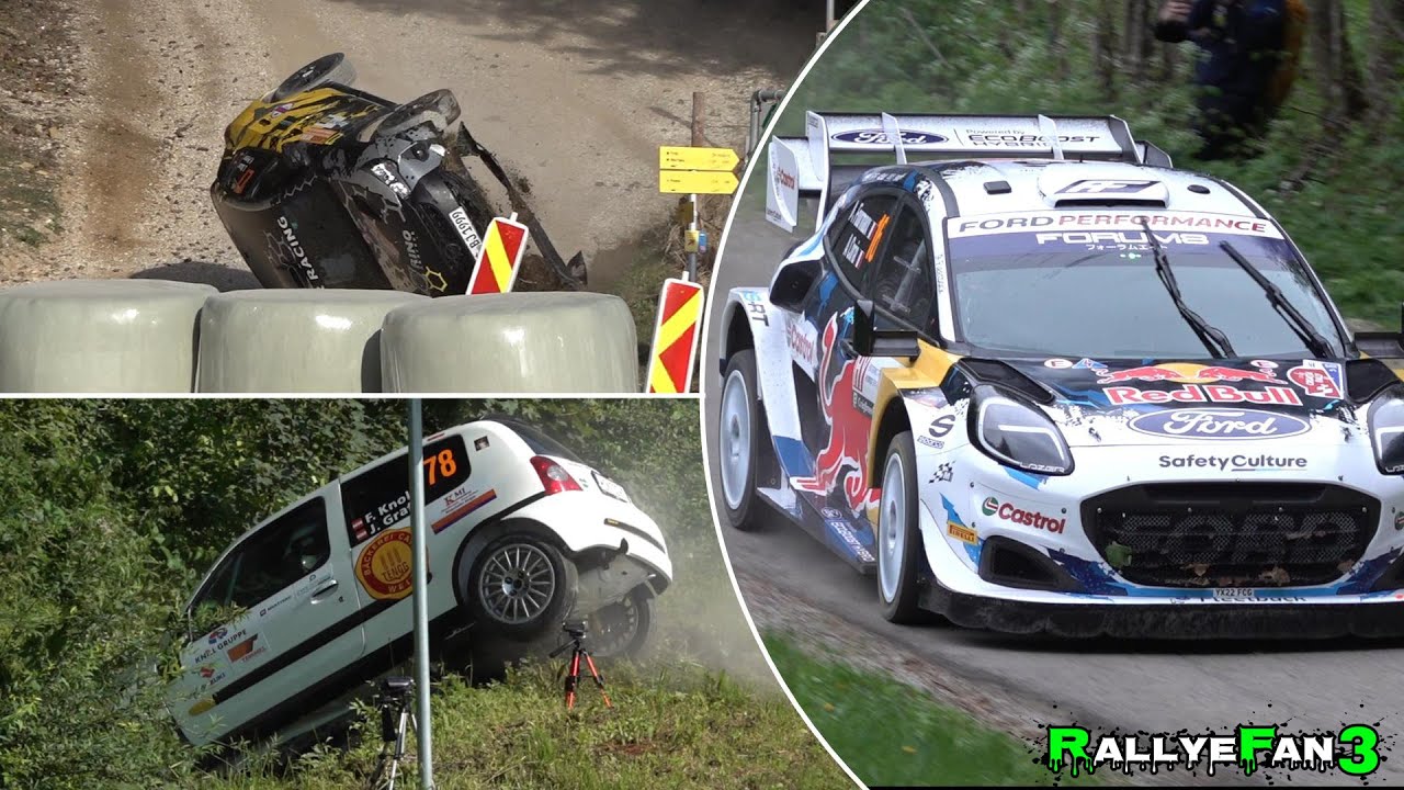 Best of Rallye 2024 | Crashes | Mistakes | WRC Action