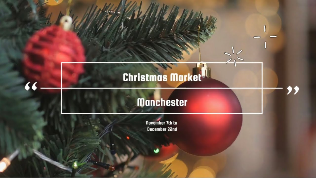 Manchester Christmas Market 2025 walkaround