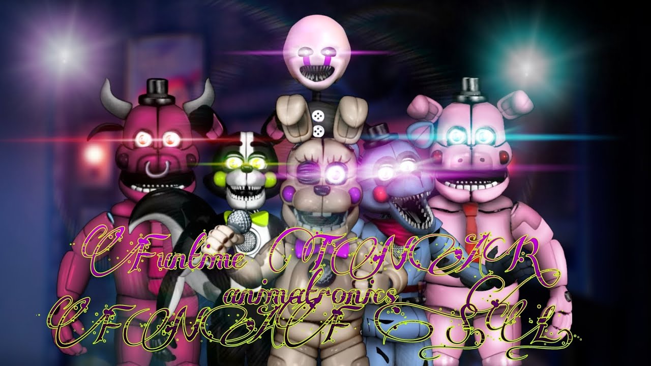 [FNAF SPEED EDIT] Funtime TnaR animatronics Fnaf S.L.