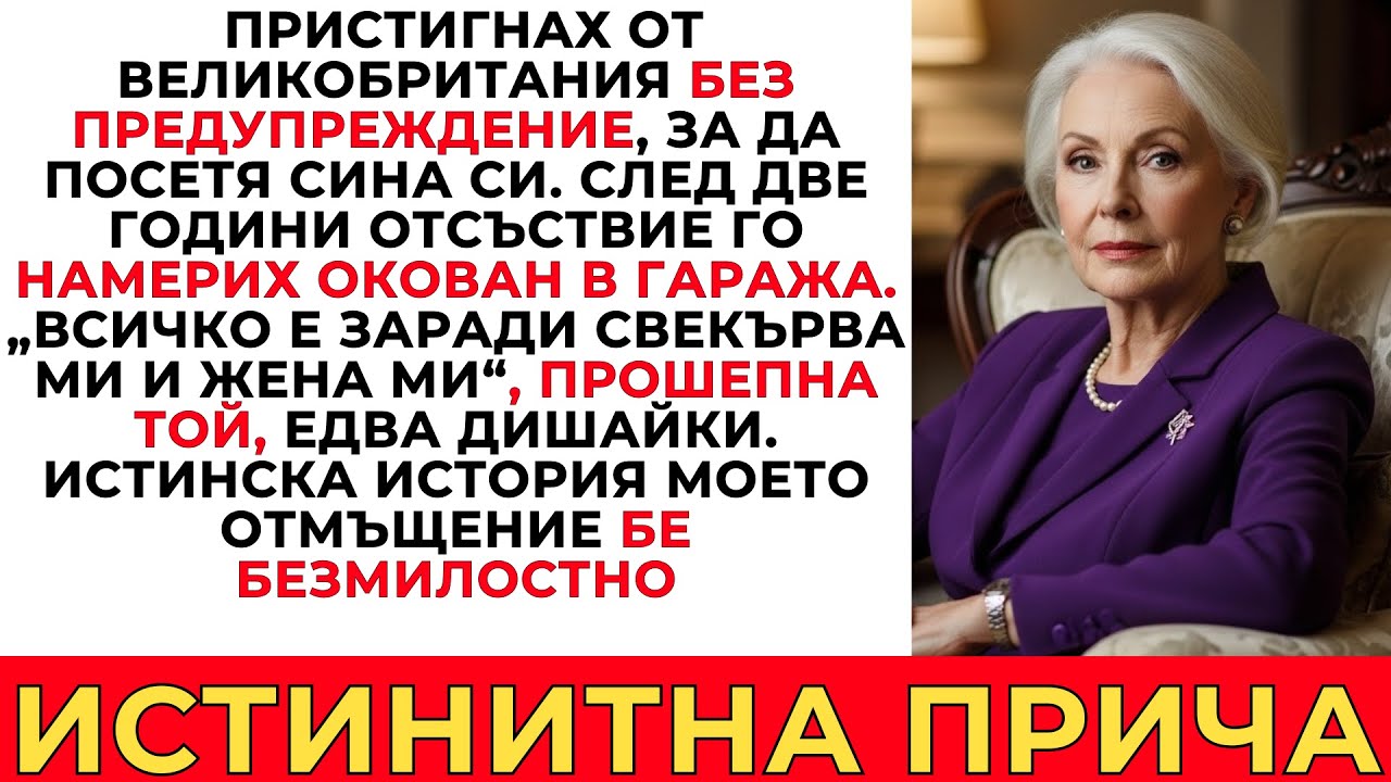 ПРИСТИГНАХ ОТ ВЕЛИКОБРИТАНИЯ И НАМЕРИХ СИНА СИ ОКОВАН В ГАРАЖА | ИСТИНСКА ИСТОРИЯ