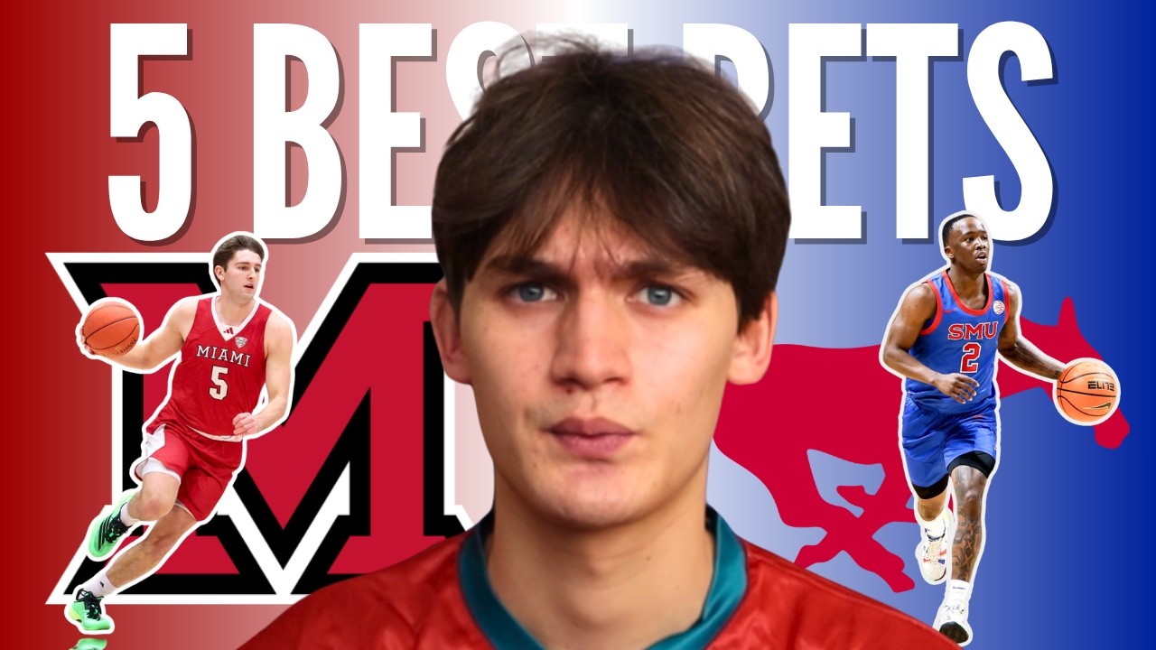 5 BEST BETS FOR MARCH MADNESS 3/18!