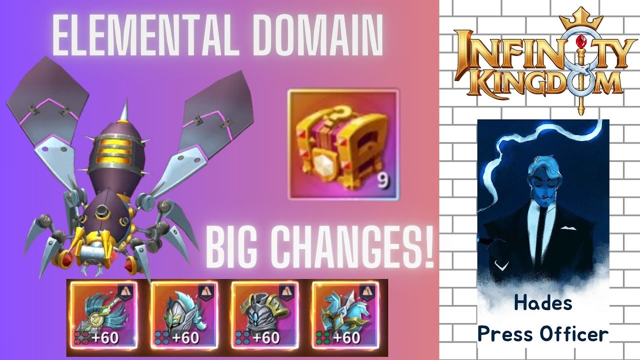 (Hades Guide) Big Elemental Domain Changes! - Infinity Kingdom
