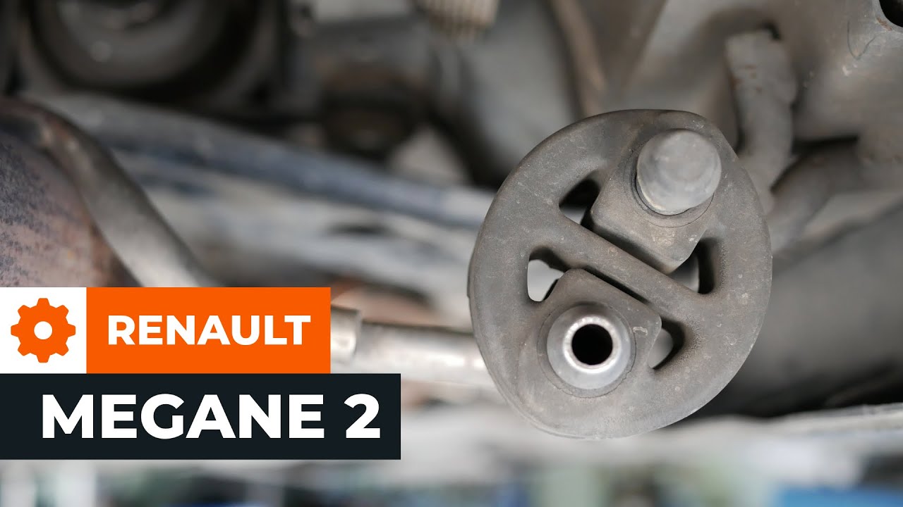 Så byter ljuddämparfäste på RENAULT MEGANE 2 Guide | Autodoc