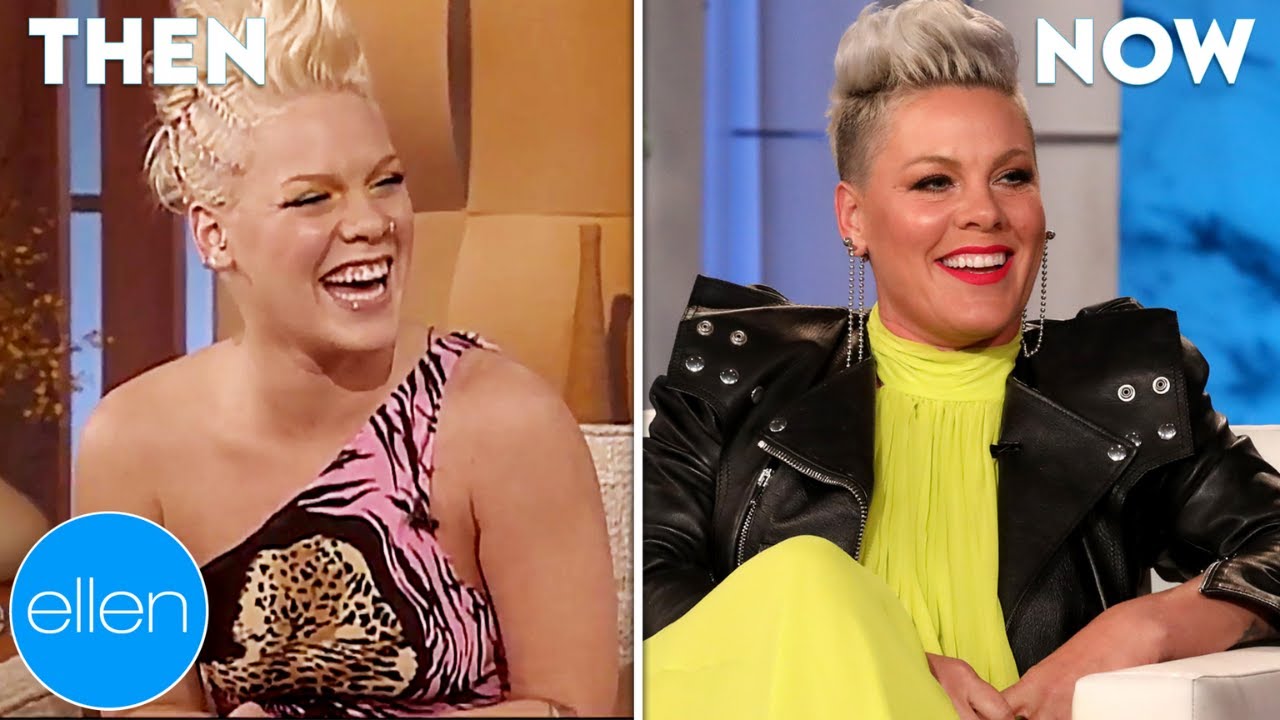 Then and Now: P!nk's First and Last Appearances on 'The Ellen Show'
