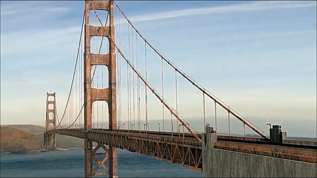 Life After People Bridges (Brooklyn Bridge, Golden Gate Bridge and Ambassor Bridge)