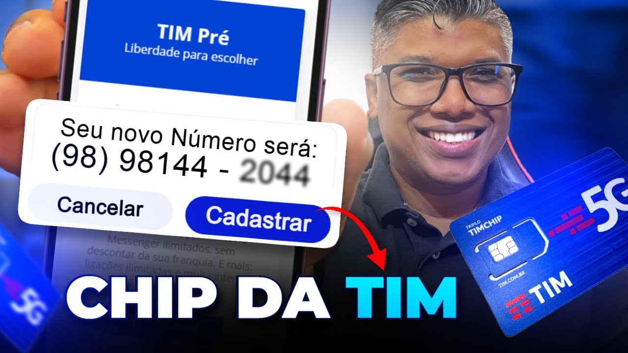 COMO ATIVAR e CADASTRAR o CHIP da TIM no Celular! [Atualizado + BÔNUS]
