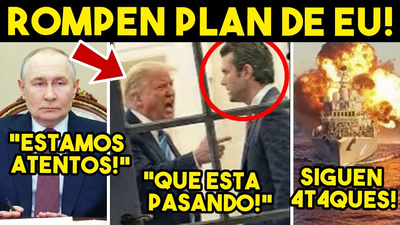 DE ULTIMA HORA! FRACASA GOLPE EU, IRAN CAMBIA LA JUGADA. TRUMP PIDE REFUERZOS, HOY