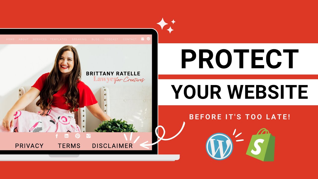 How to Legally PROTECT Your Business Website | 4 Legal Requirements
