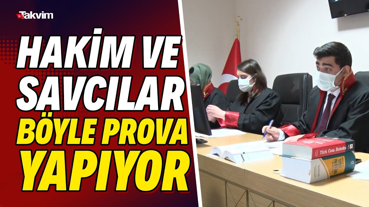 Anadolu Adalet Sarayı’nda hakim ve savcı adayların kurgusal duruşması