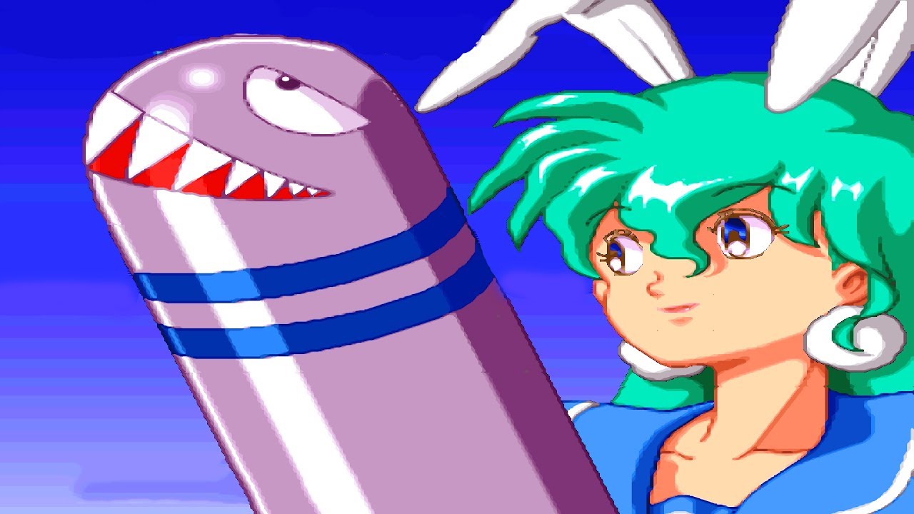Jikkyo Oshaberi Parodius (PSP) - All Bosses/Boss Rush (No Damage) 1080p 60FPS