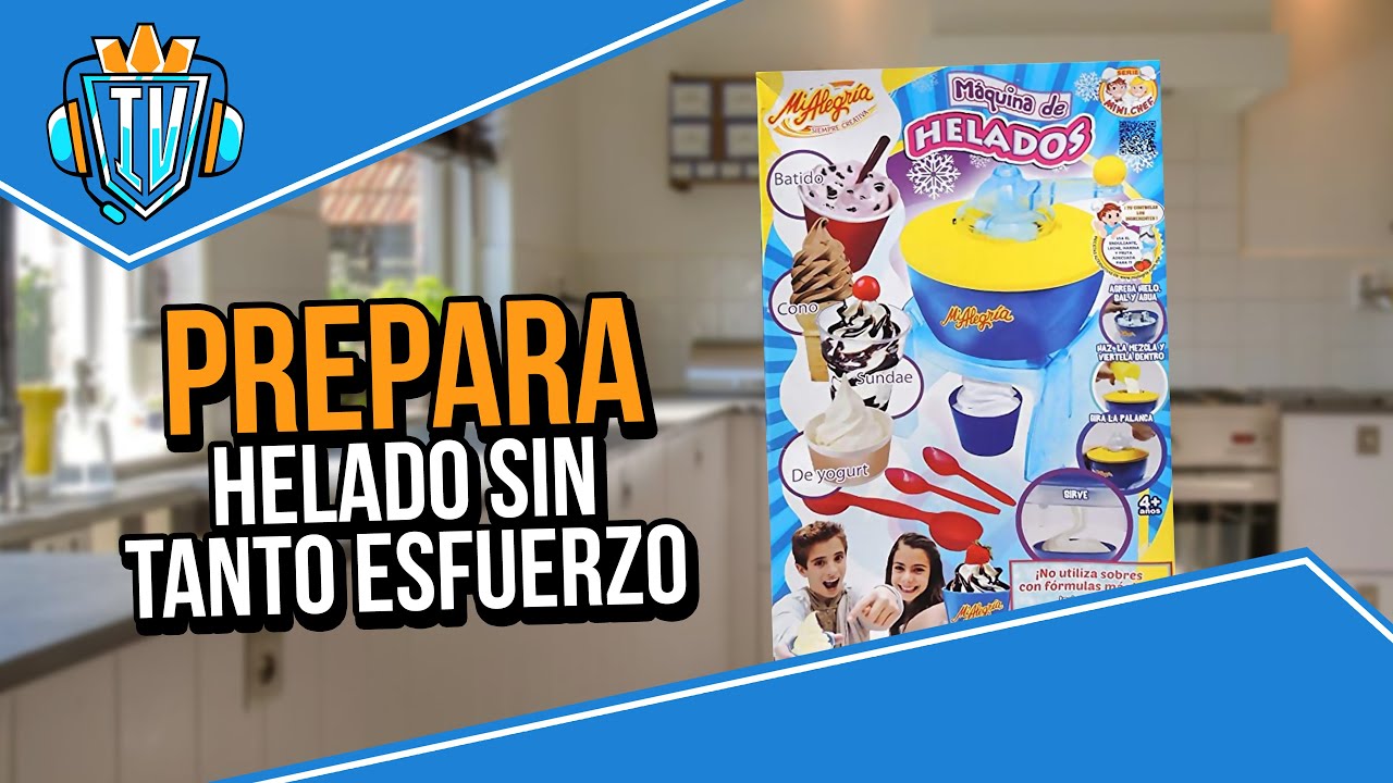 MÁQUINA DE HELADOS MI ALEGRÍA | ¡Te enseño cómo funciona!
