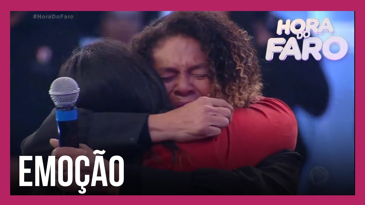 Após 20 anos, mulher que viralizou ao dançar música de Madonna reencontra filha no Hora do Faro