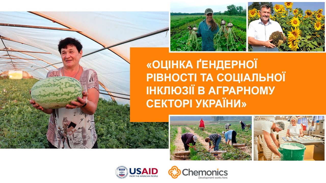 Оцінка ґендерної рівності та соціальної інклюзії (GESI) в аграрному секторі України
