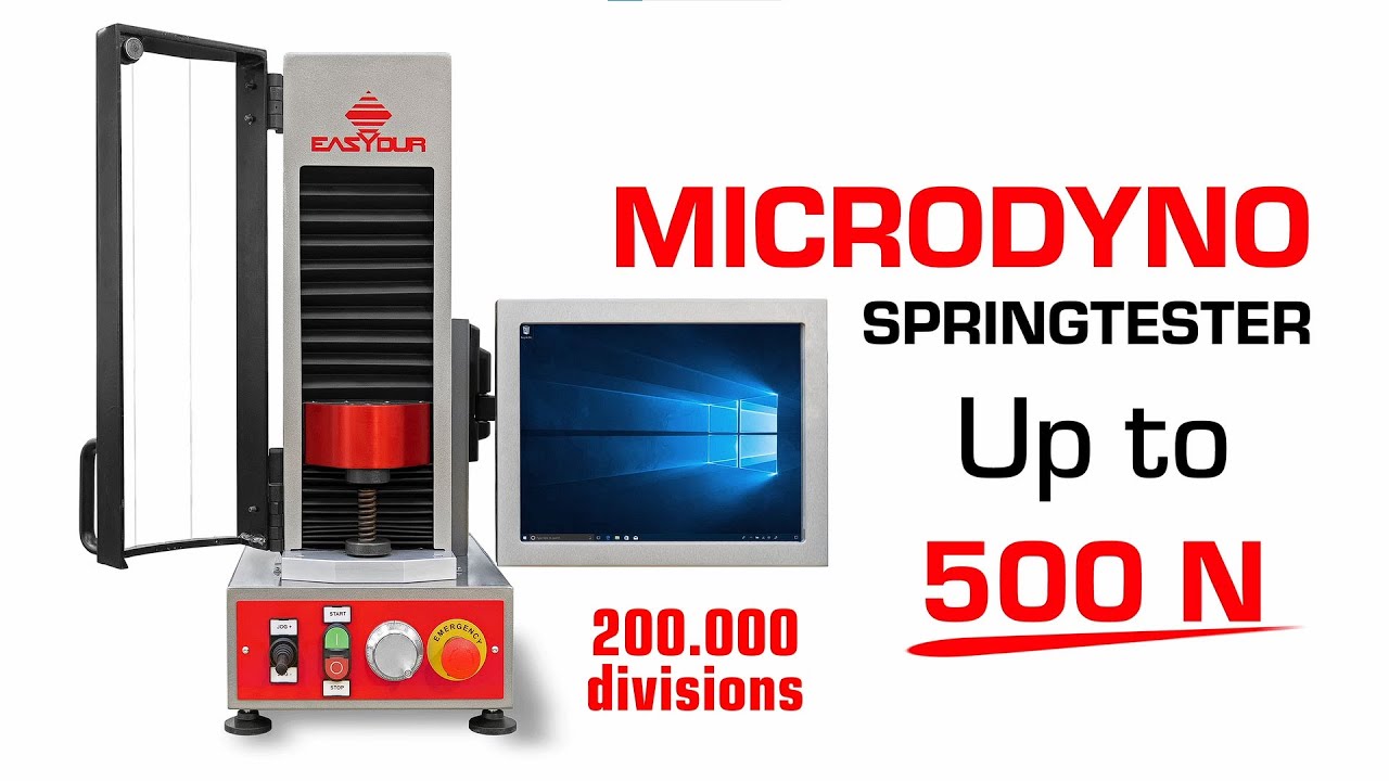 BENCH SPRINGTESTER MODEL MICRODYNO (500 N)