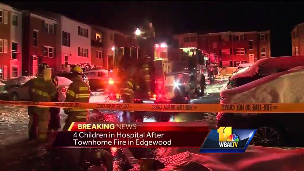 Breaking: 4 jump from Edgewood home during fire