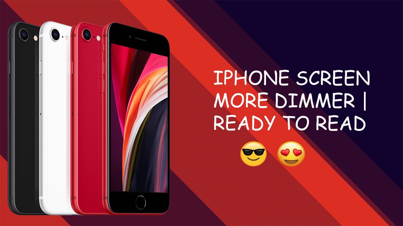 How to Lower Your iPhone Screen Brightness Below the Minimum Level| Dimmer | Ready for reading|