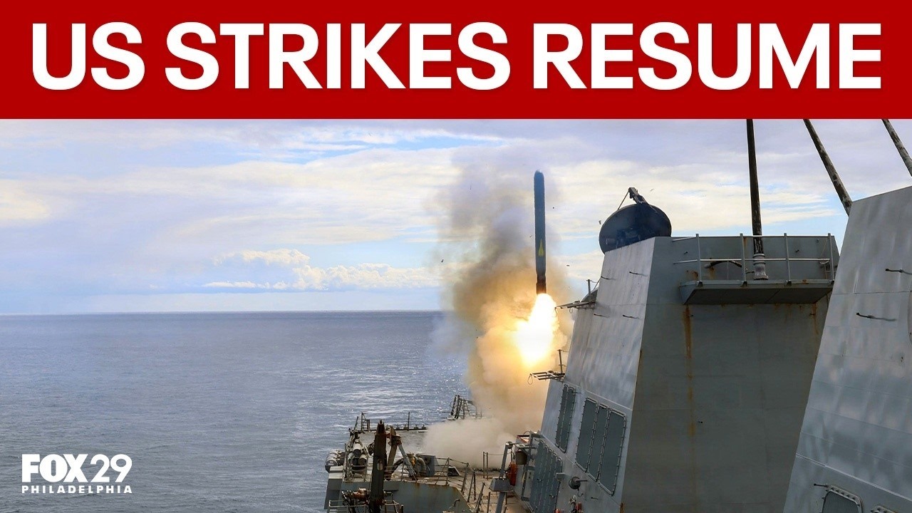 US resumes strikes on Iran as Trump meets with Netanyahu, Zelensky