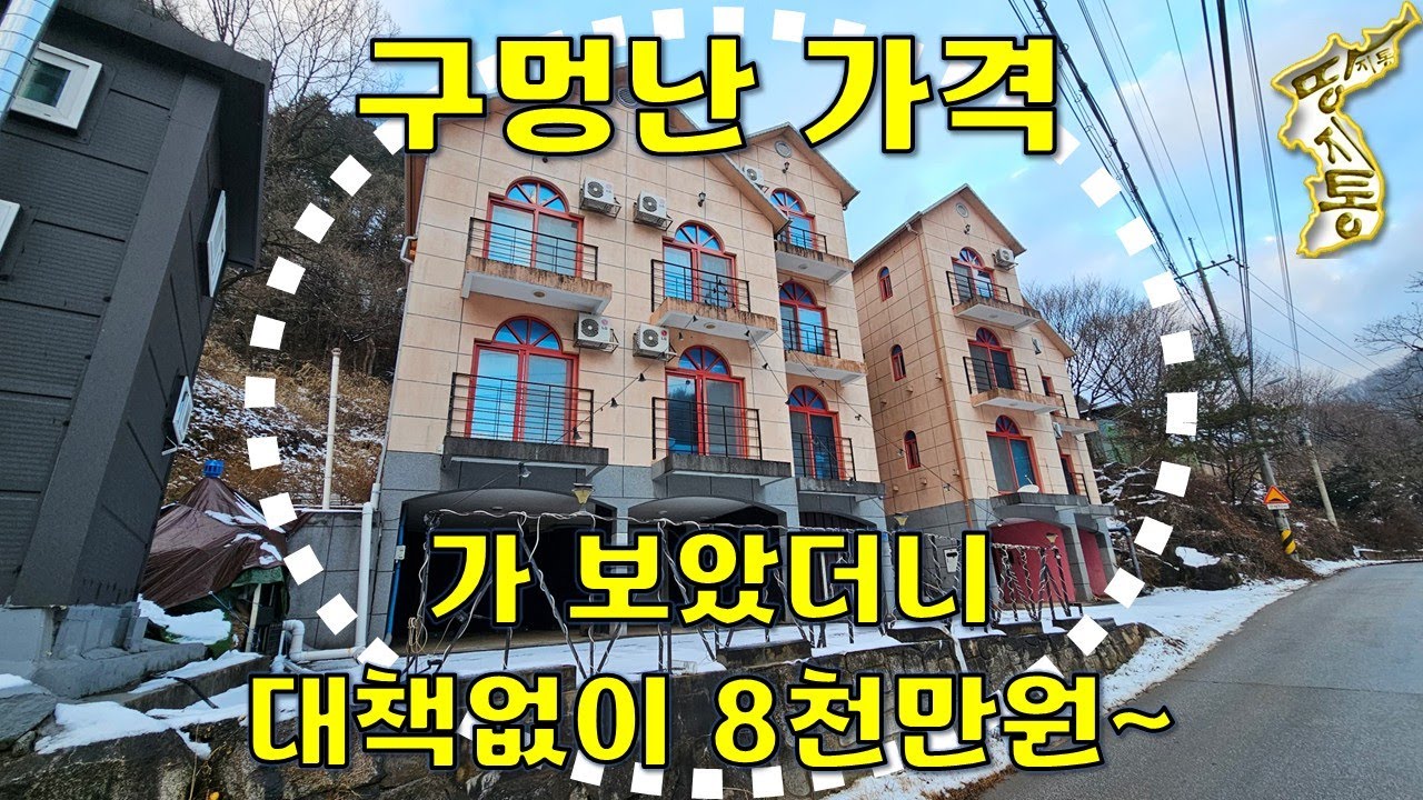 돈 퍼부은 펜션주택2채~5억짜리➔8천만원에 대책없이 나왔습니다. 사도 될까요~?[땅지통]