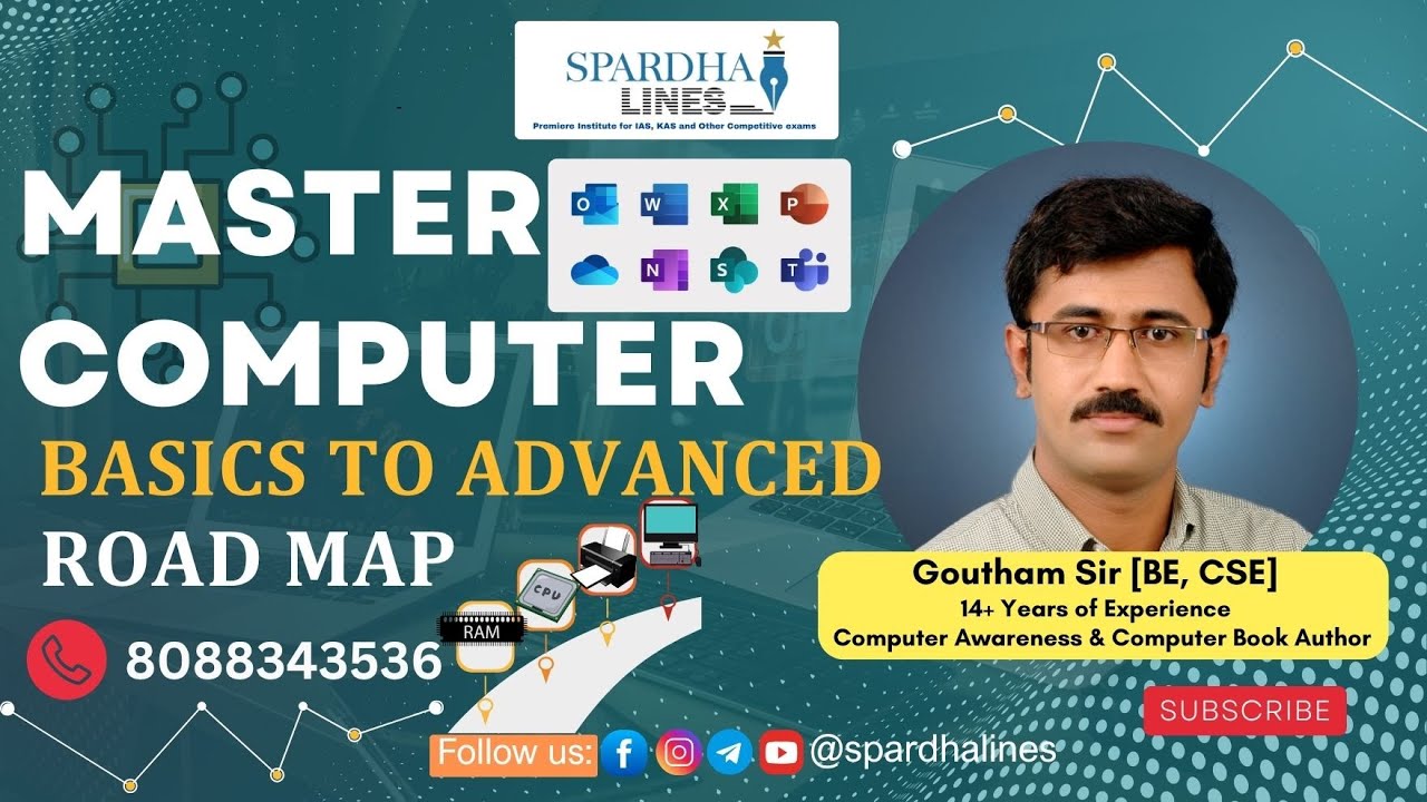 Master Computer Basics to advanced road map | Goutham Sir