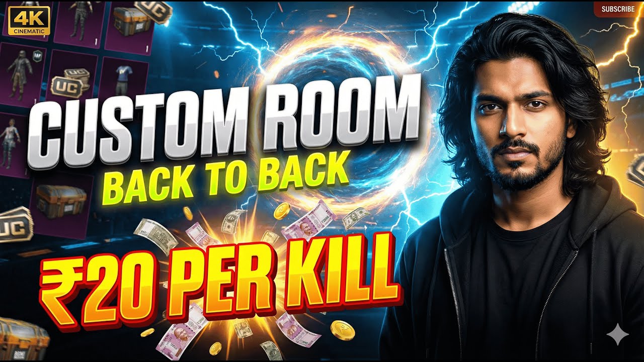 BGMI LIVE CUSTOM ROOM | Custom Room | PUBGMOBILE LIVE CUSTOM ROOM #bgmi #bgmilivecustomroom #live