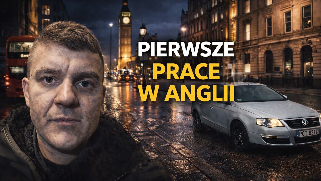 Pierwsze prace w Anglii #polakwuk 