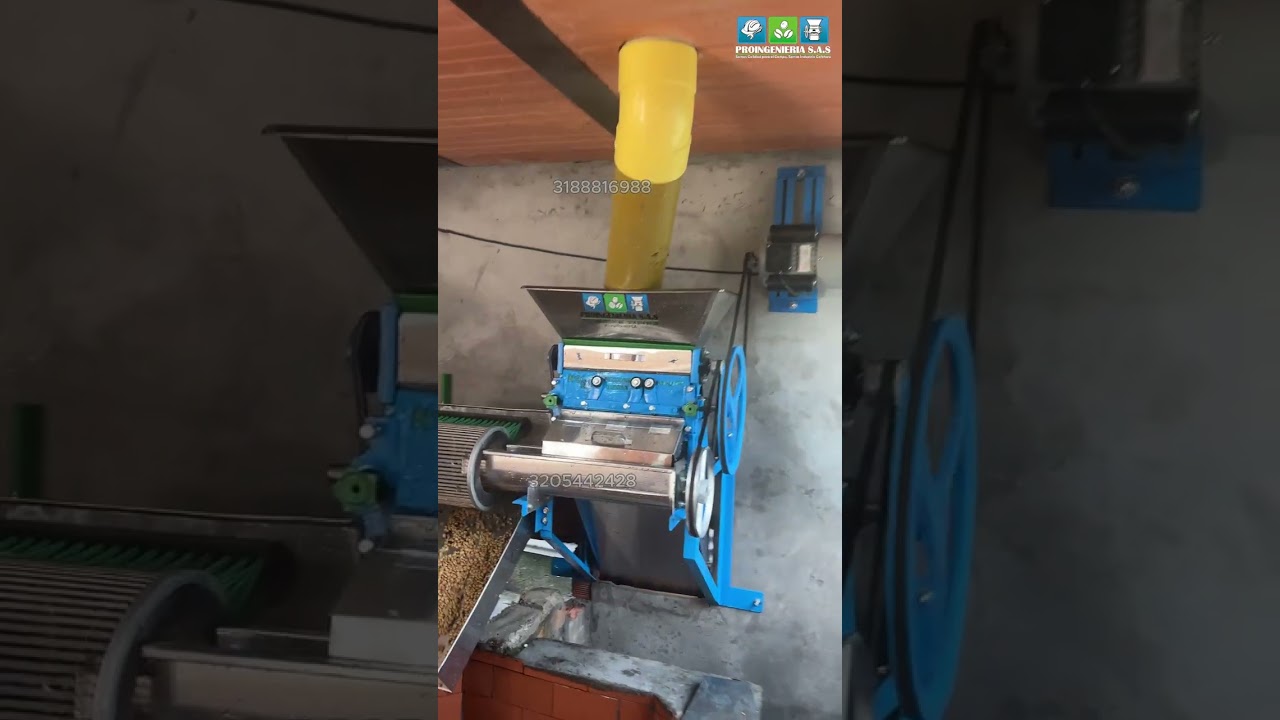 🚀 ¡Revoluciona tu Cosecha! PROINGENIERIA SAS Entrega de Despulpadora de Alto Rendimiento