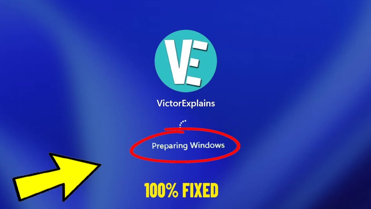 Как исправить зависание на Подготовка Windows в windows 11 | Fix Stuck On Preparing Windows✔️