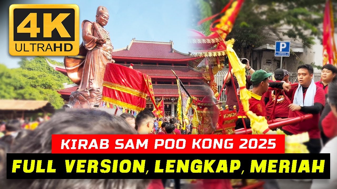 LEBIH MERIAH & MAKIN BANYAK PESERTANYA! | Kirab Sam Poo Kong ke 620th Semarang 2025