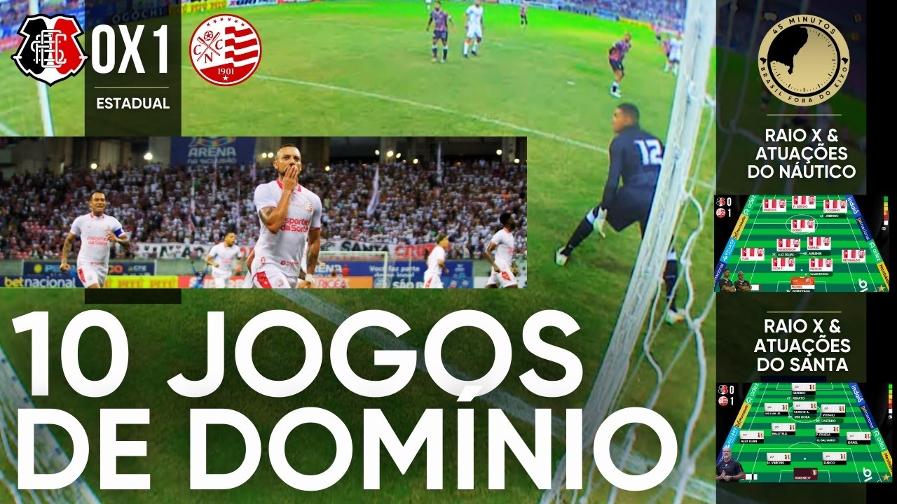 SANTA CRUZ X NÁUTICO - SEMIFINAL - AO VIVO - PRÉ-JOGO, REACT E PÓS-JOGO | PERNAMBUCANO 2026