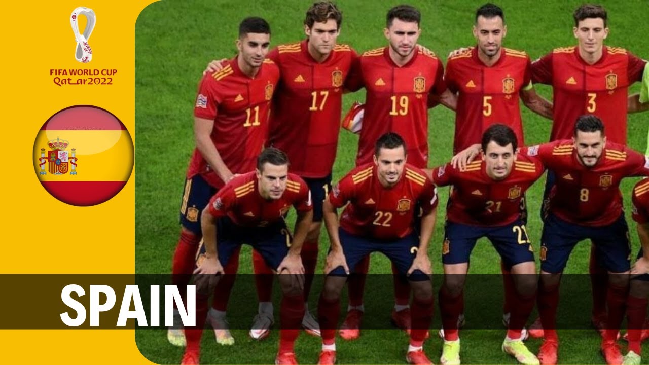 SPAIN Team world cup 2022 (Liste Officielle Espagne)