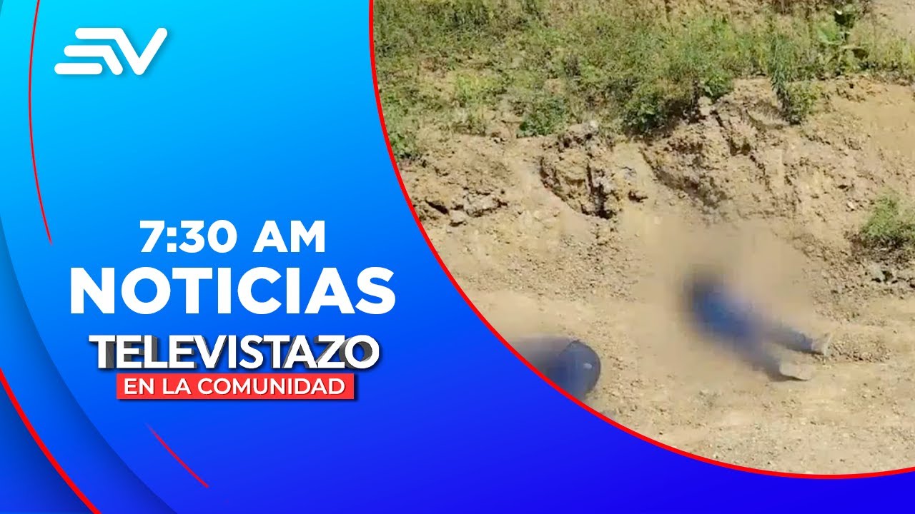 Manab&iacute;: Masacre ocurri&oacute; la tarde de ayer en la parroquia San Isidro  | Televistazo| Ecuavisa