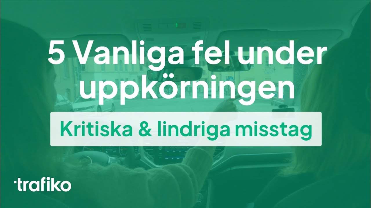 Uppk&ouml;rning: 5 vanliga fel under uppk&ouml;rningen
