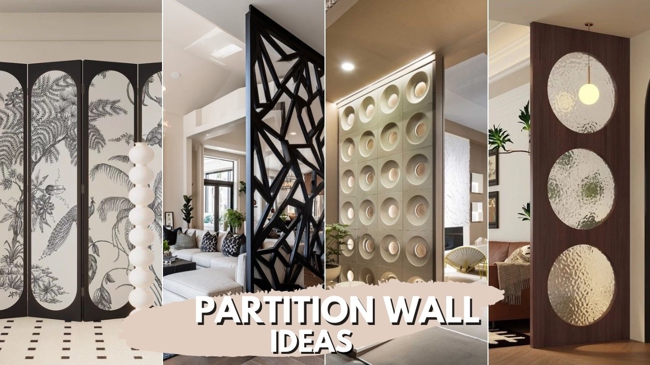 Unique Partition Wall 💡 Ideas for your Dreamhome