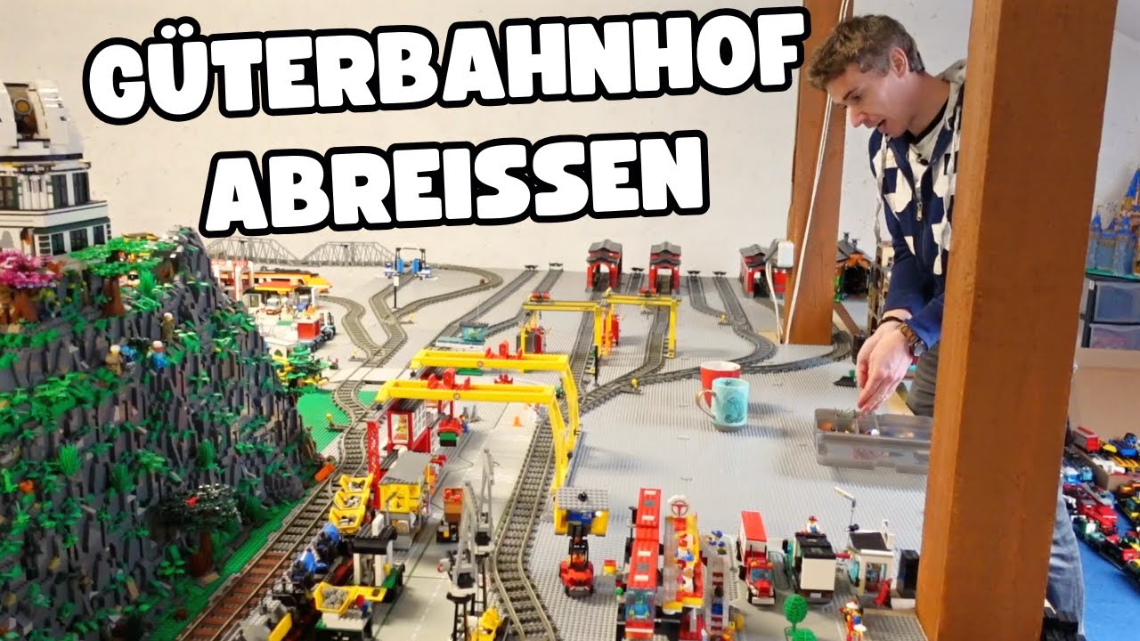 💣Wir reißen den GÜTERBAHNHOF ab ☆ Lego City 377