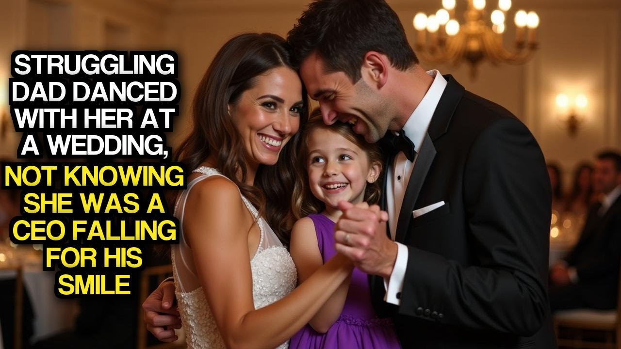 Struggling Dad Danced With Her At A Wedding, Not Knowing She Was A CEO Falling For His Smile