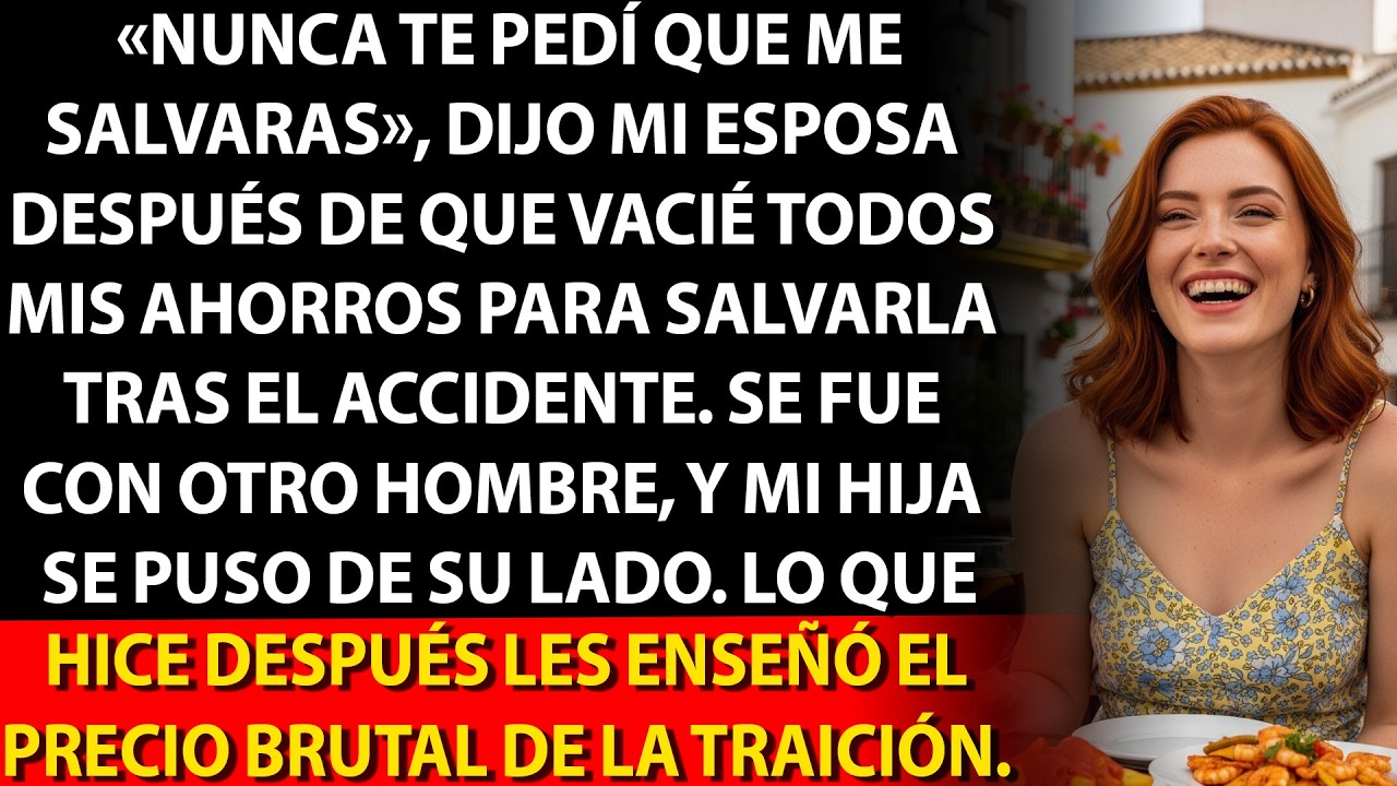 💔 «Nunca te pedí que me salvaras», dijo tras vaciar mis ahorros para salvarla…