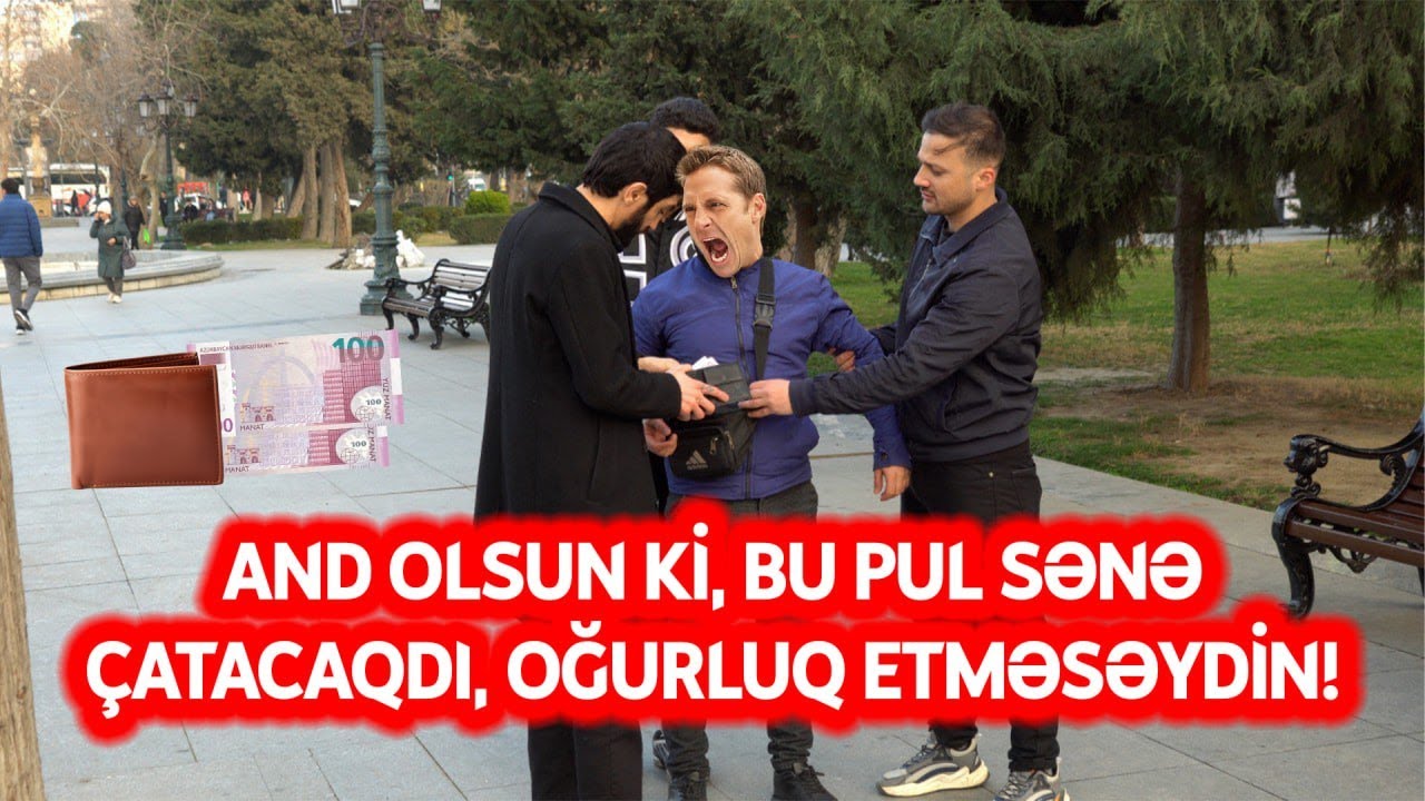 Bu pul sene catacaqdi ogurluq etmeseydin.