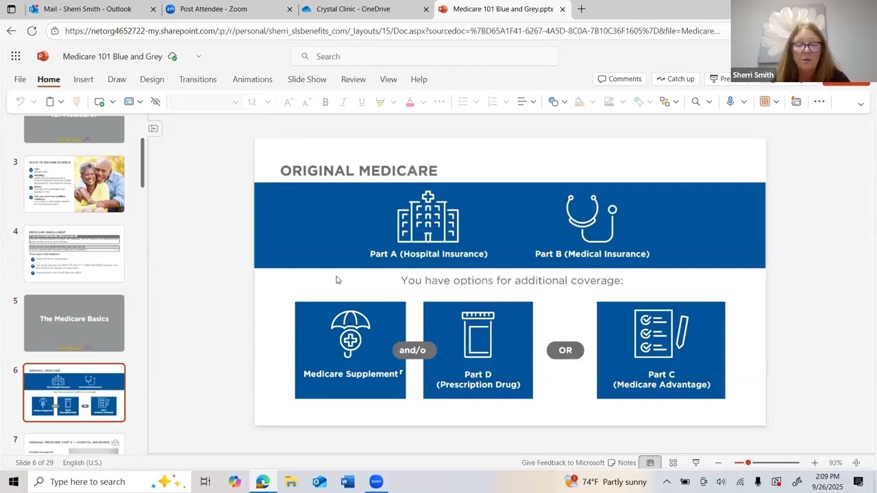 Medicare 101 Webinar | With Sherry Smith, SLS Benefits