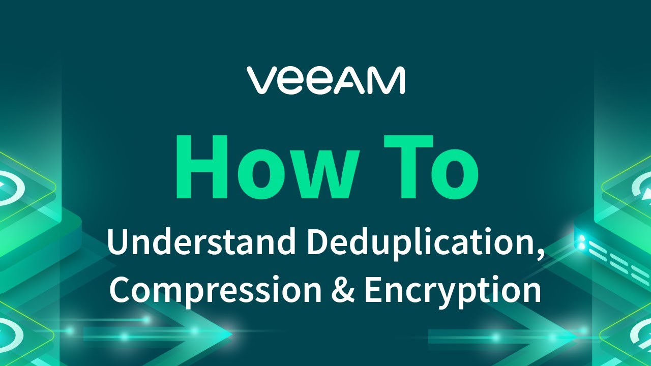 Deduplication, Compression & Encryption - What's the difference?