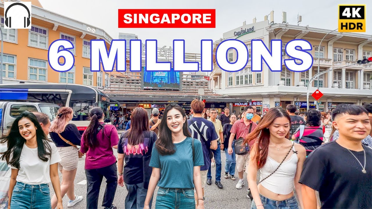 Singapore City | 🇸🇬 A Modern Smart City with 6 Millions High Intelligent Population | Travel Video