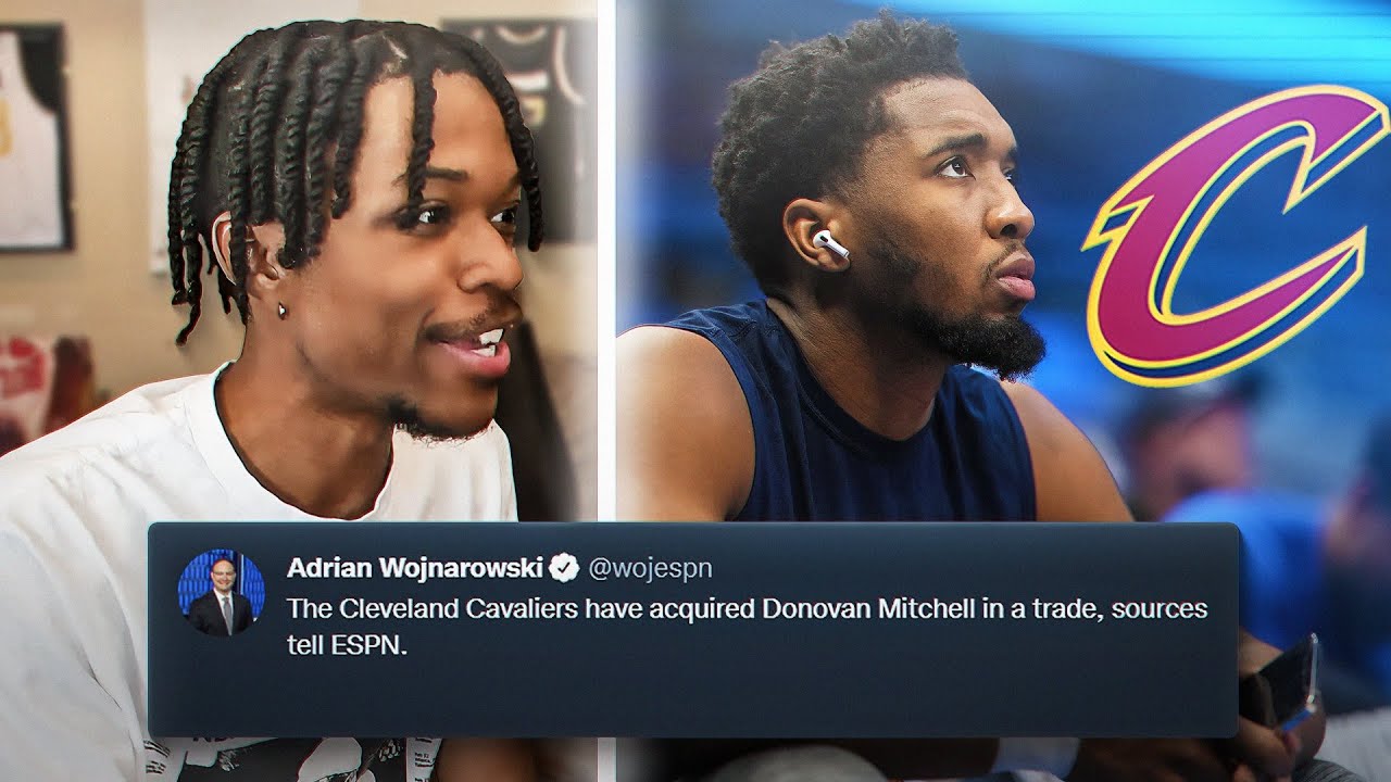 Donovan Mitchell is a CLEVELAND CAVALIER!
