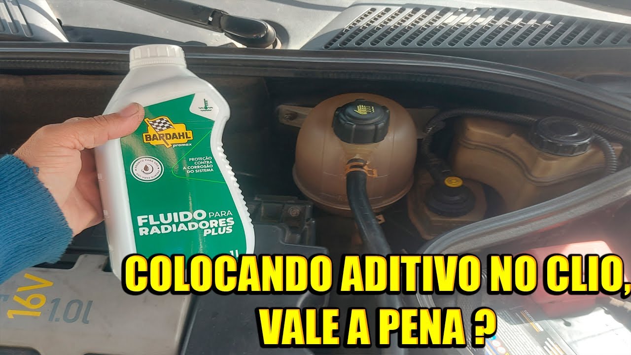 Colocando aditivo no Clio, vale a pena...