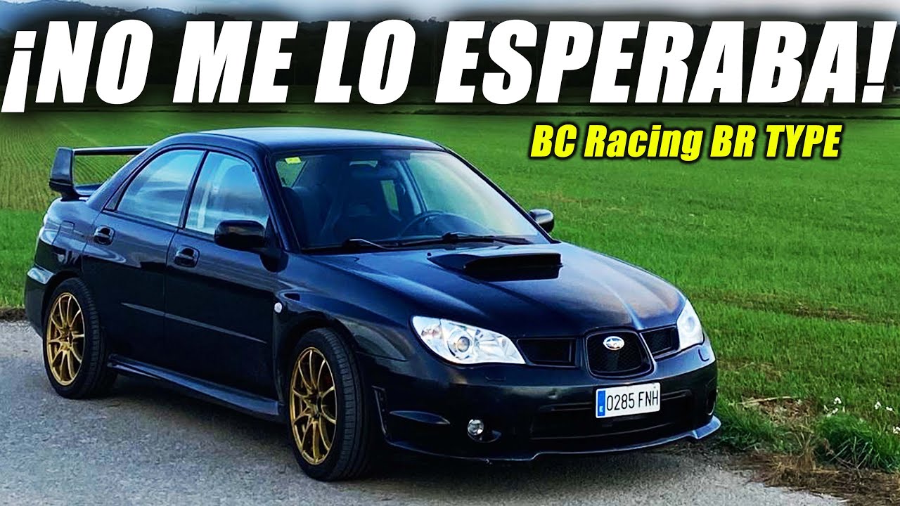 BC RACING para SUBARU IMPREZA I OTRO NIVEL!