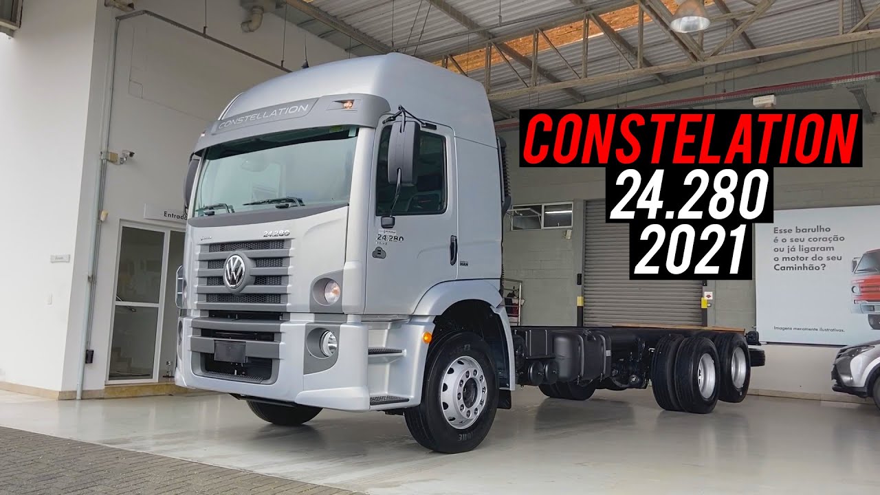 Avaliação | Novo Volkswagen Constellation 24.280 2021 | Curiosidade Automotiva®