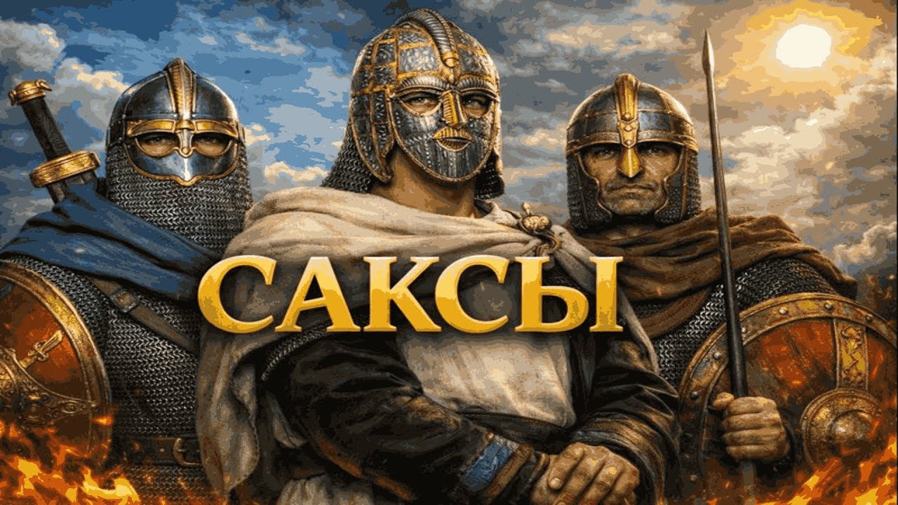 Почему РИМ их БОЯЛСЯ? Секрет могущества САКСОВ — воинов, пиратов и королей.