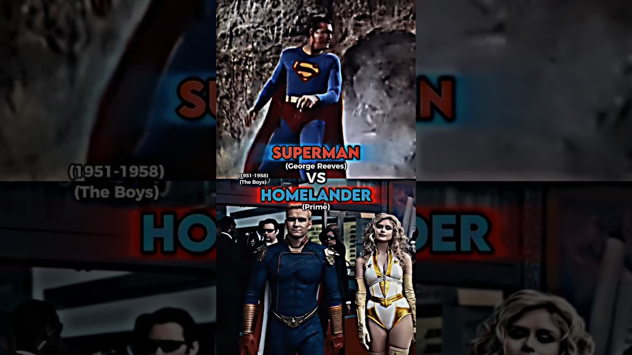 Superman (George Reeves) vs Homelander